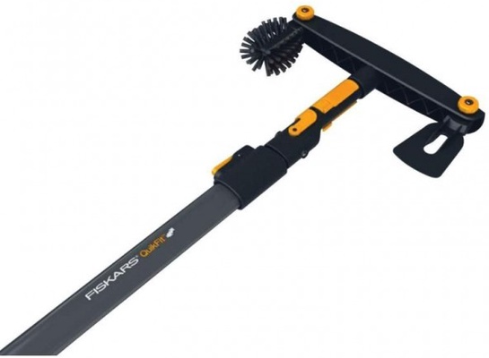 Limpia Canalones con Mango Telescopico 4 mt QuickFit L Fiskars 